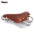 Import Comfortable Durable Leather Retro Riveted Cow Leisure Bicycle Seat Bike Saddle from Taiwan