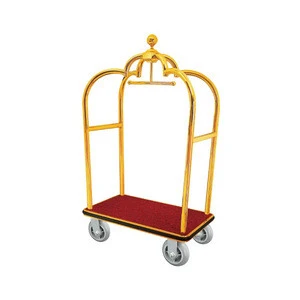 Commercial Vintage Hotel Luggage Cart Trolley