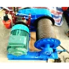construction lift hand ratchet double drum 220v engine powered winch