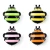 Import Cooking Timer Count UP Alarm Clock Kitchen Gadgets Cooking Tools Cartoon bees Magnetic Timer Kitchen Countdown Back Stand from China