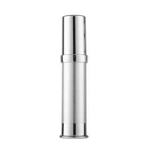 Cosmetic Packaging Silver Gold Color Airless Plastic Lotion Pump Bottle 10ml 15ml 20ml 30ml Spray Bottle