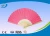 Import craft paper fan with bamboo for wedding from China