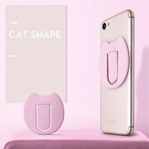 Creative Cute Mini Portable Universal Retractable Phone Grip Stand Smart Phone Car Holder Mobile Phone Holders