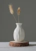 Creative ripple dried flower vase ceramic flower vase for home decor