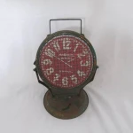 Creative Shabby Chic Metal Plane Table Decoration Desktop Clock