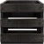 Import Crosley Record Storage Crate Holds up to 75 Albums, black from China