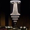Crystal chandeliers ceiling glass pendant light fixture for living room 92040
