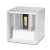 Import Cube Shape Beam Angle Adjustable IP65 LED Outdoor Up Down Wall Light from China