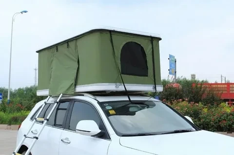 CUCKOO 2021 Aluminium Hard Shell Hot Sale  Roof Top Tent Best Price Folding Automatic Pop Up Arb Car 2 Person Roof Top Tent