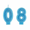 custom Factory customize aluminum birthday candle molds small size number candle mould