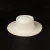Import Custom Fedora Boater Simple White Colour Blank Fine Paper Straw Hat for Women Men Beach Casual Dress Sun Protection from China