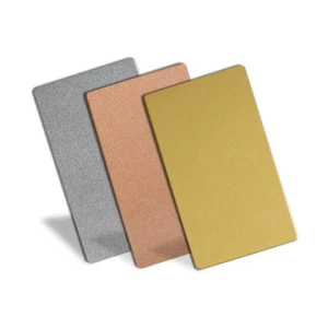 Custom High Quality Composite Panel Pure Color PE/PVDF Coating Aluminum Composite Panel