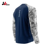 Custom-made Mens Sublimation Tournament Fishing Shirts Suv Protection Fishing Wear Quick dry Fishing Jersey