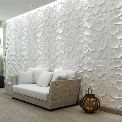 Buy Custom Modern Interior Wall Decorative Pvc 3d Panel/sticker Easy ...