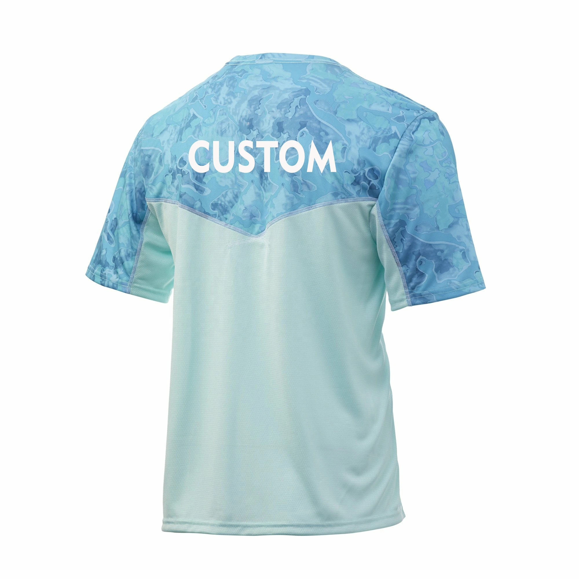 Custom Performance Short Sleeve Upf 50+ Breathable Fishing Shirt