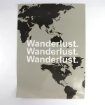 custom printing services scratch off world map poster