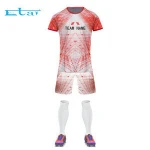 Custom Sublimation Soccer Uniform Men Training Suit Football Set Sports Soccer Jersey