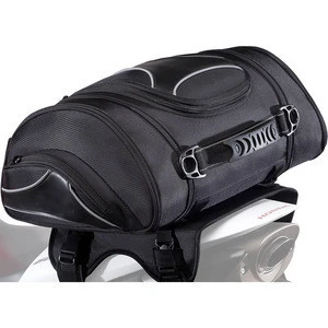 Custom waterproof polyester motorcycle tail bag for wholesale