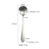 Customize logo and packing stainless steel tea coffee spoon