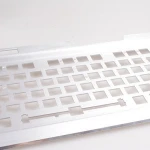 Customized aluminum stamping parts for computer keyboard frame