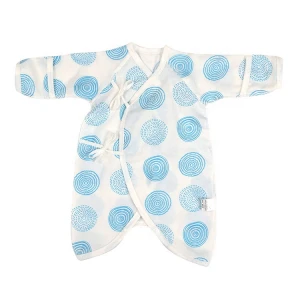 Customized Baby Clothes Kids Clothing Long Sleeves Organic Cotton Bamboo Fabric Baby Muslin Pajamas Soft Baby Muslin Rompers