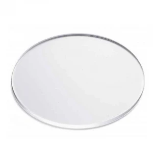 customized clear acrylic round circle disc for cake decoration