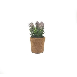 Customized Natural Cork Flower Pot