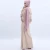 Import Customized women 2 piece islamic clothing  polyester long dress with sequins embroidery  cloak from China