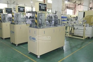 cylinder tube making production line, clear cylinder box making machine