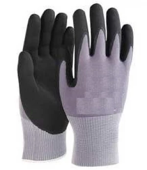 D1553 Coated Gloves M Black/Gray PR PIP 34874
