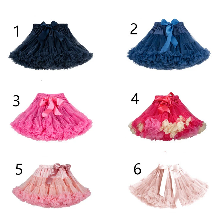 DanyiBallet  Princess Blue Children Cheap Dance Ballet  Tutu Dress Pettiskirt Girls Skirt
