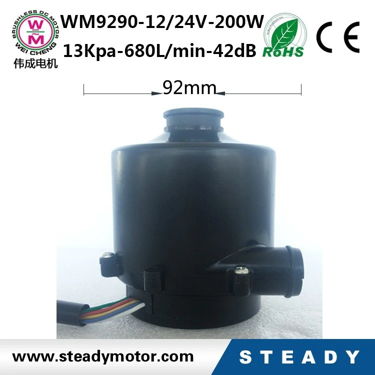 dc industrial air blower for supercharger hot air exhuasting centrifugal blower