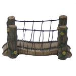Decorative mini fairy garden small bridge