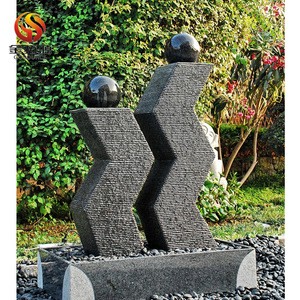 decorative outdoor water garden granite fountains