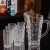Import DELI Glassware New Designs 1580ml 53.4oz Cup Milk Water Glass Jug with Handle from China