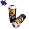 Diameter 65mm White Coating/ Clear Lacquer Tinplate Material Aerosol Use Spray Paint Can