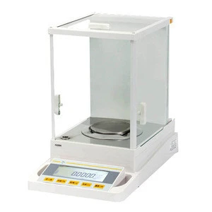 digital 0.1mg analytical balance 0.0001g laboratory weighing scale