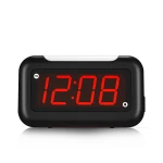 Digital Desk Clock Snooze Display Brightness Adjustment Home Large Led Snooze Dimmer Digital Alarm Clock
