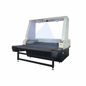 Digital printing apparel textile flatbed laser cutting machine
