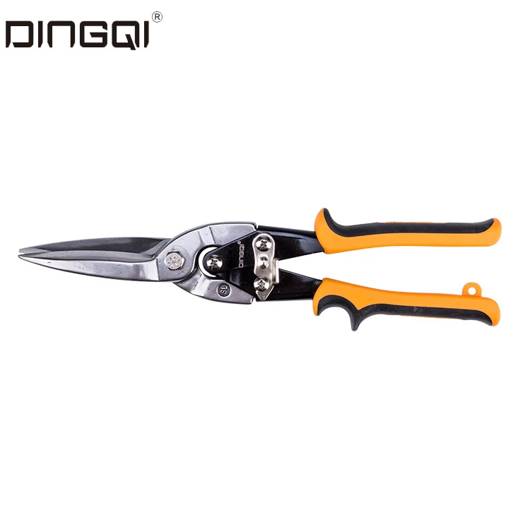 DingQi 12 Inch Professional CR-V Straight/Left/Right Aviation Tin Snip Aviation Scissors For Cutting Steel