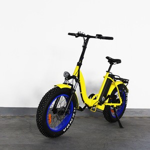Disc brake foldable fat tire e-bike / ebike / bicycle 500W folding electric bike