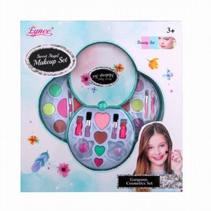 DIY fashion beauty game girl dress kids makeup set cosmetic makeup toys preschool beauty toys