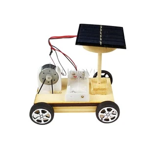 Diy solar energy hand tool items car for kids