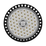DLC Approval 200W Honeycomb LED UFO High Bay Light low glare<19 Contemporary Style Industrial lamp Working light
