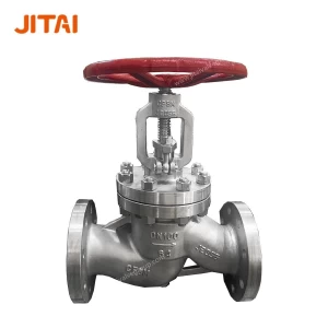 DN100 GOST Double Flanged Stainless Steel OS&Y Regular Bore Globe Valve