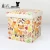 Import Dongyi customized size leather collapsible cube storage box stool from China