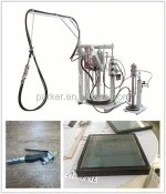 Double glazing glass silicone extruder machine