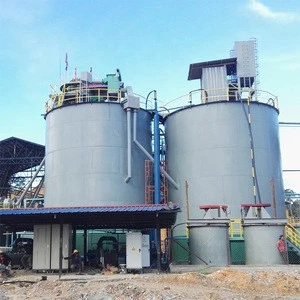 Double impeller gold mine CIP leaching tank