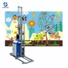 Double nozzle ECO Figure painting automatic painting machine all kinds of vertical material printing machinery