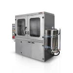 Dpf cleaner machine for air filters of industrial vehicles